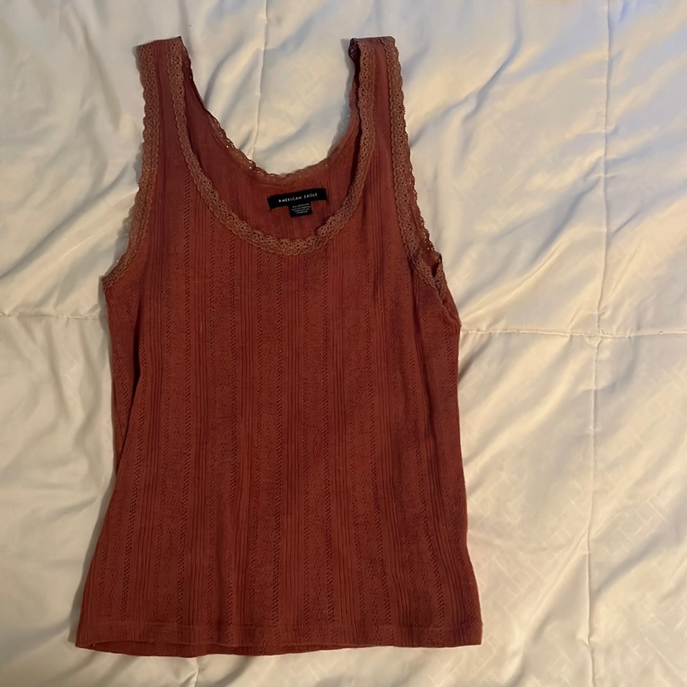 Dark Pink American Eagle Tank